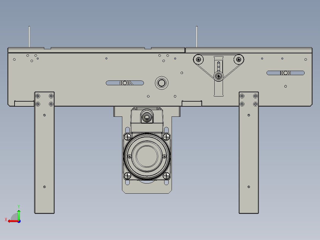 Tray-回收线体后视图