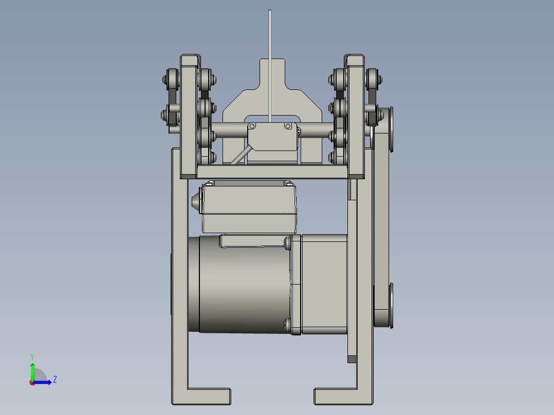 Tray-回收线体左视图