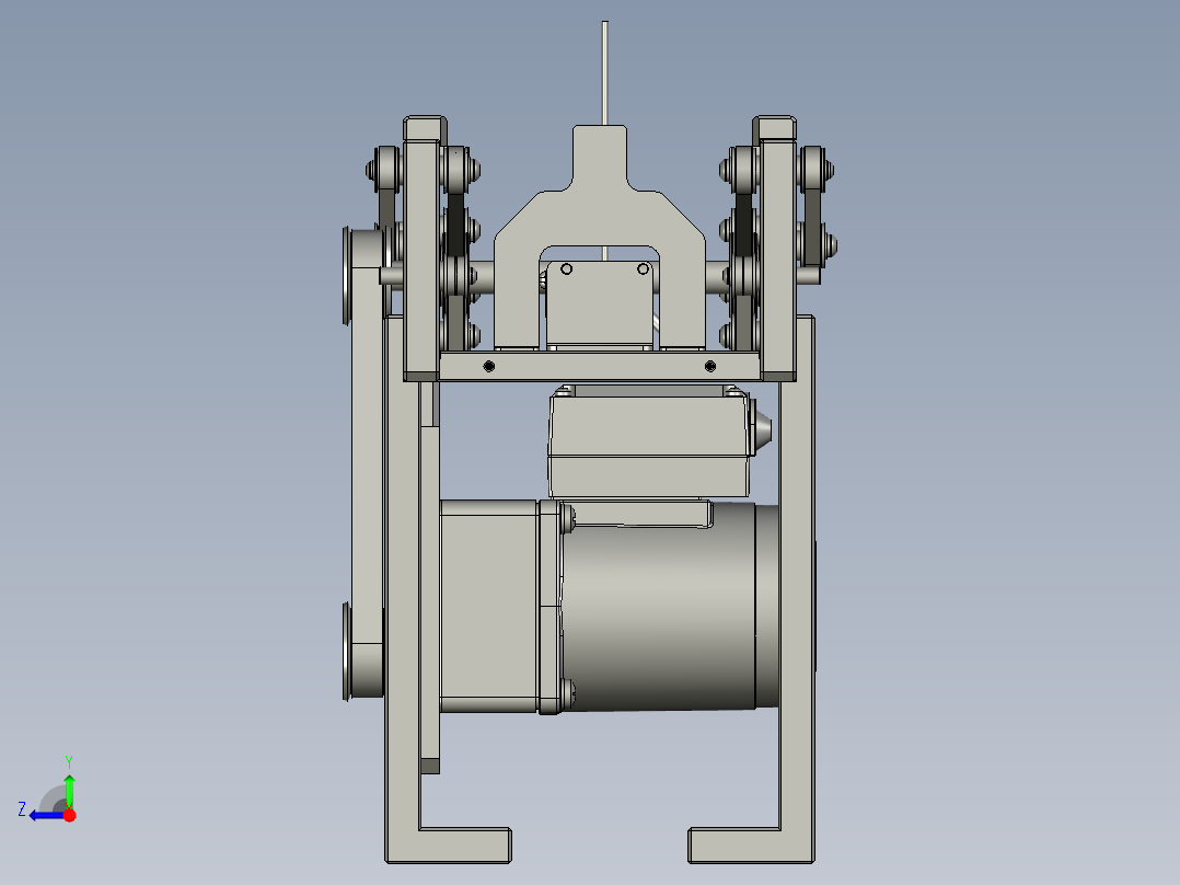 Tray-回收线体右视图