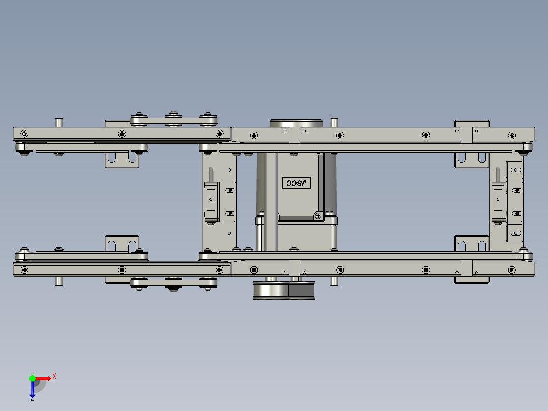 Tray-回收线体俯视图
