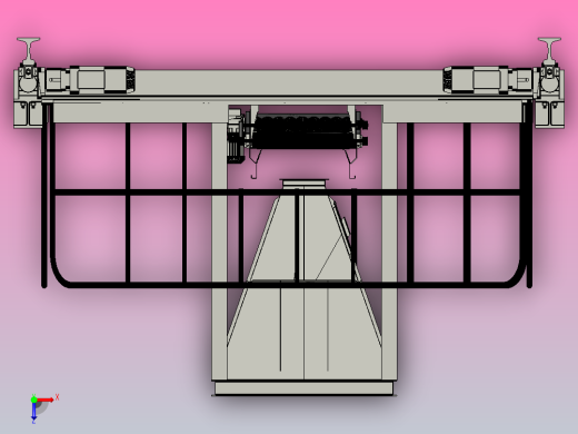 工厂钢架平台俯视缩略图