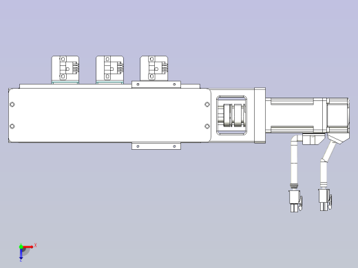 kk60-200A1-F0带MSMD012G1A电机俯视缩略图