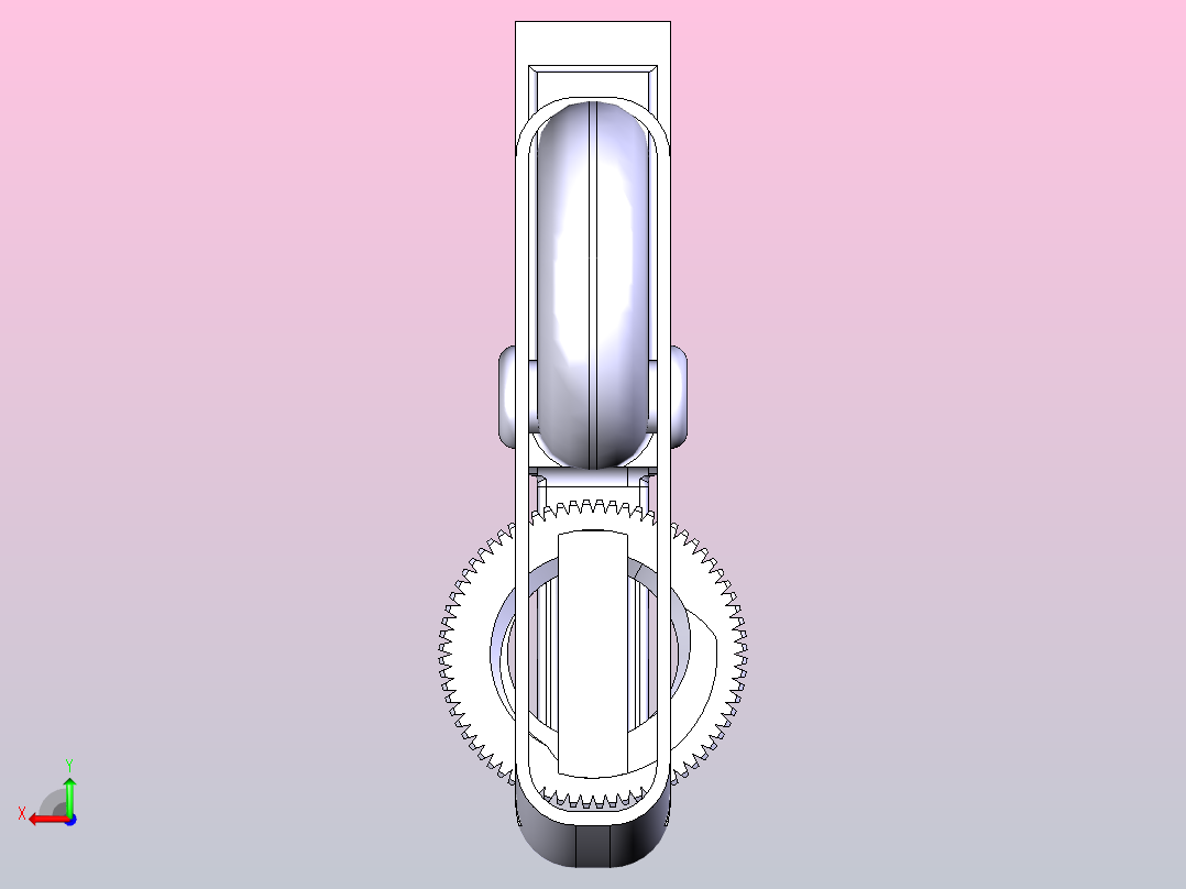 管道扳手后视图