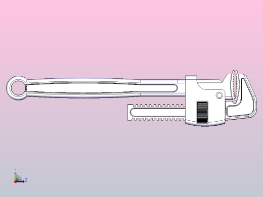 管道扳手左视缩略图