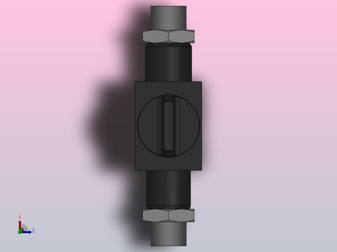 HVSS-G 螺纹连接型-G螺纹[HVSSG01-G01(B)]俯视图