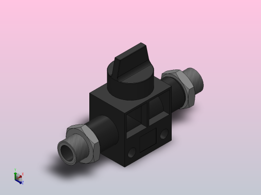 HVSS-G 螺纹连接型-G螺纹[HVSSG01-G01(B)]正等轴测缩略图