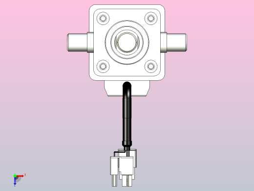 轻载电动缸TPA-ESR40-1210C-L550-M-TC-W-P40-C3俯视缩略图