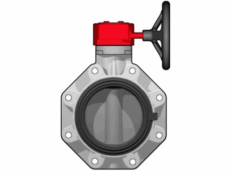 8FKOCRM LUG ISO-DIN 变速箱操作蝶阀，凸耳iso-din版本缩略图