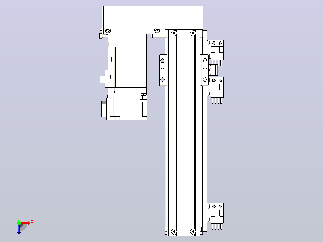 钢基模组TPA-KNR-4002C-200A1-ML-H1S2俯视图