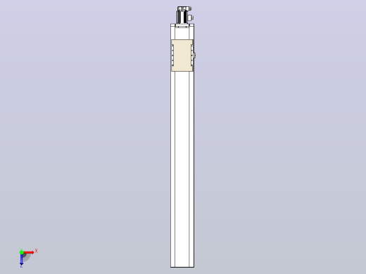 滚珠丝杠直线轴带导轨全封闭TPA-HCR-220D-3210C-L1800-M-Y-P1K-N3俯视缩略图