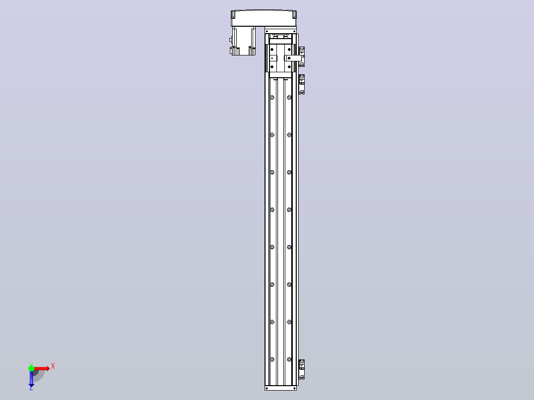 钢基模组TPA-KSR-8610C-940A1-ML-H0S2俯视图