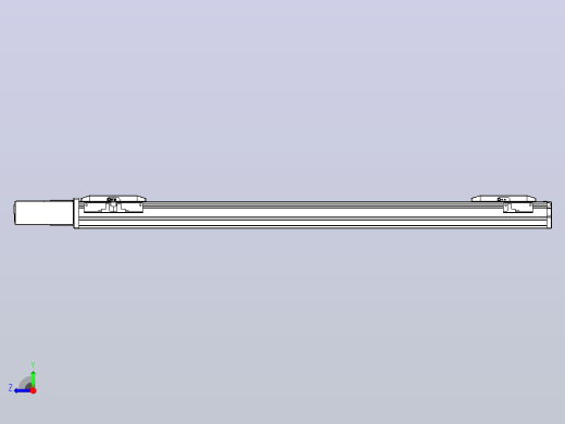 皮带直线轴双滑块型TPA-GCBS-50-P42-L275-QR-M10-N3右视缩略图