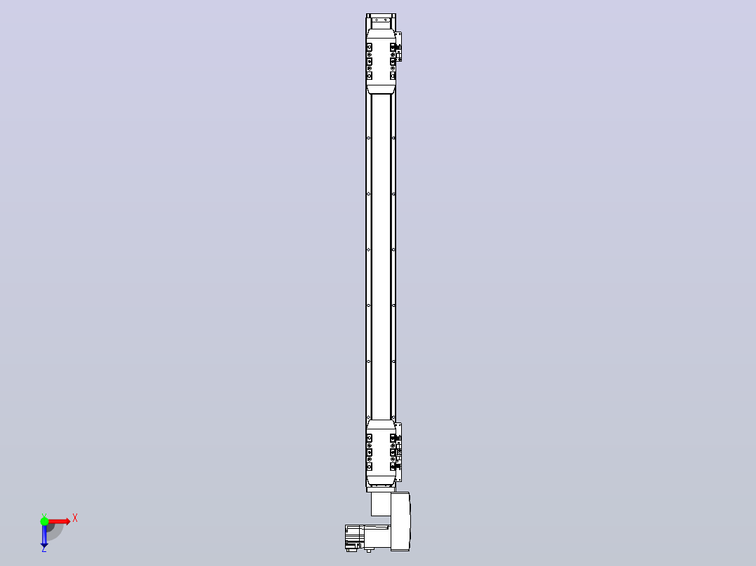皮带直线轴双滑块型TPA-GCBS-50-P42-L275-QR-M10-N3俯视图