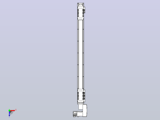 皮带直线轴双滑块型TPA-GCBS-50-P42-L275-QR-M10-N3俯视缩略图