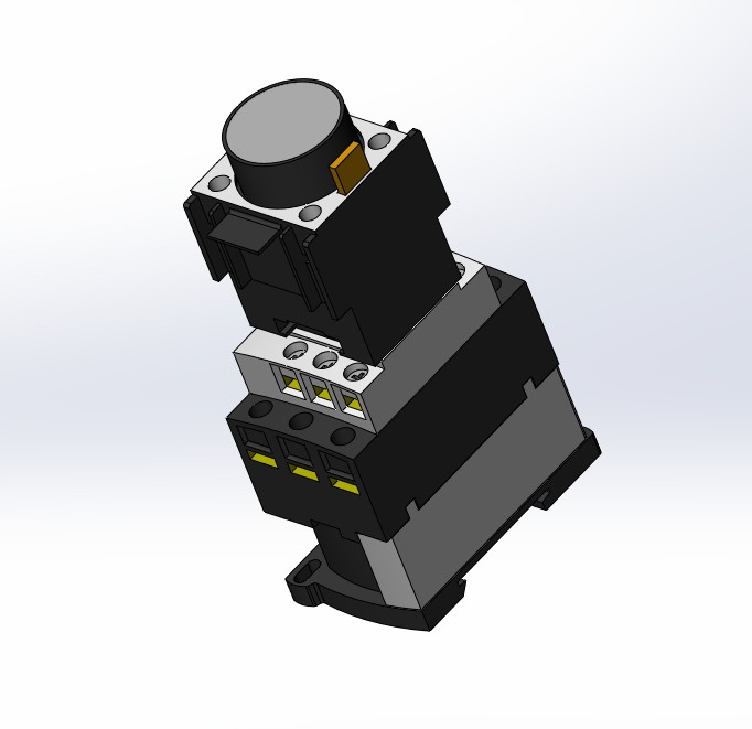 LC1DA空气式延时继电器