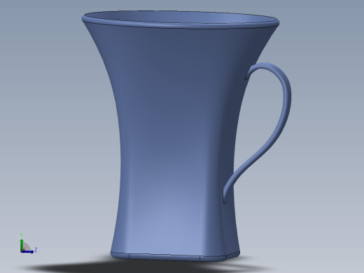 塑料水杯3D模型