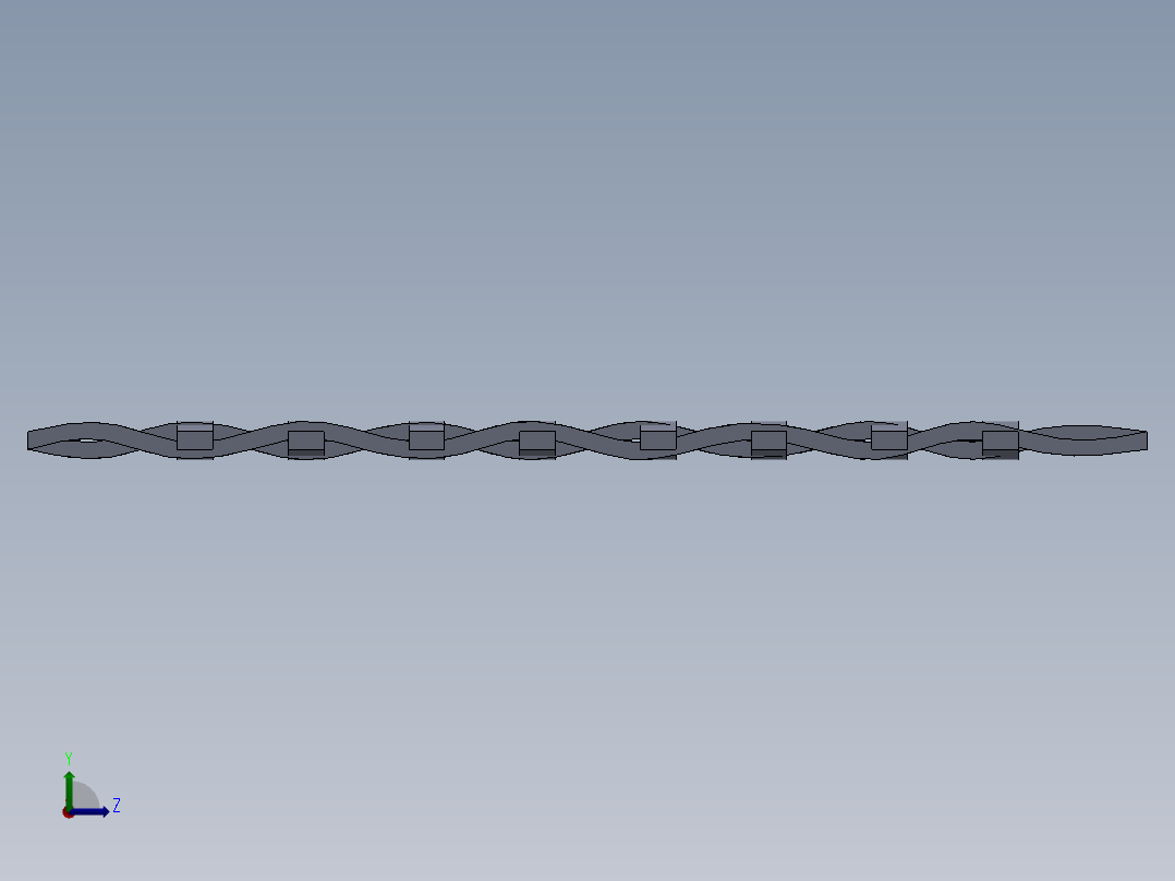 编织袋效果左视图