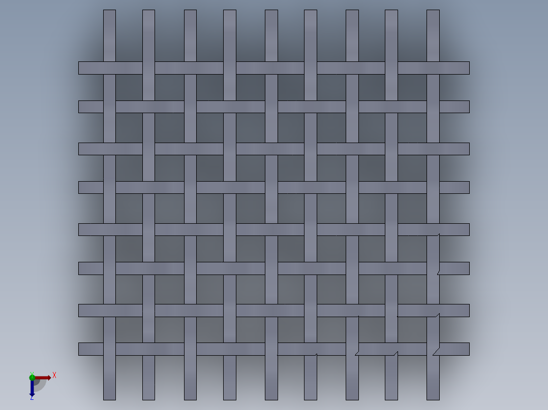 编织袋效果俯视图