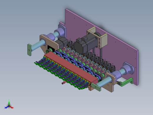 E292 经典多头夹爪旋转正等轴测缩略图