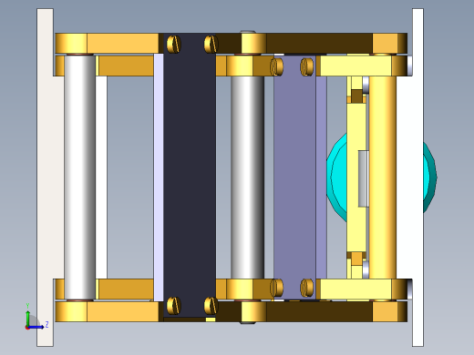 升降平台左视缩略图