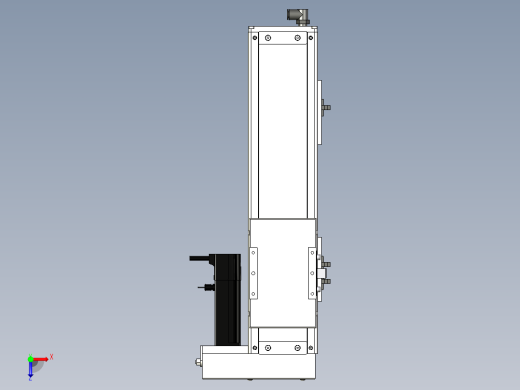 Toyo东佑达直线模组-ECH10-250-BR-100W+煞車俯视缩略图
