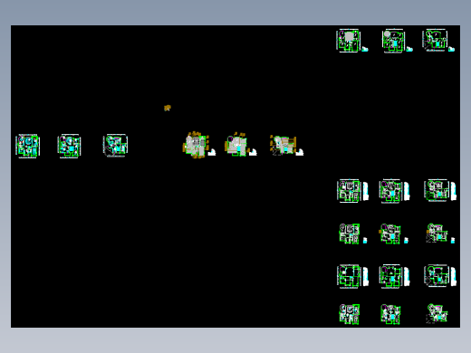 CAD节点大样图详图129套剖面图立面图