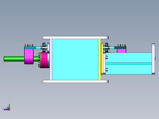 SW_电动对开插板阀右视缩略图