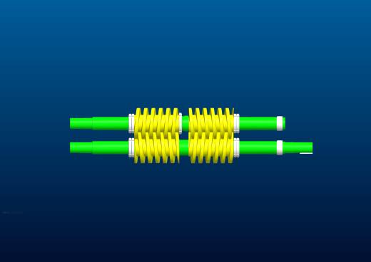 双吸式二螺杆泵的结构设计【带proe三维】缩略图