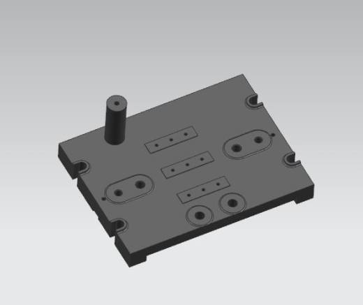 底座铣面夹具（CAD图+UG三维）缩略图