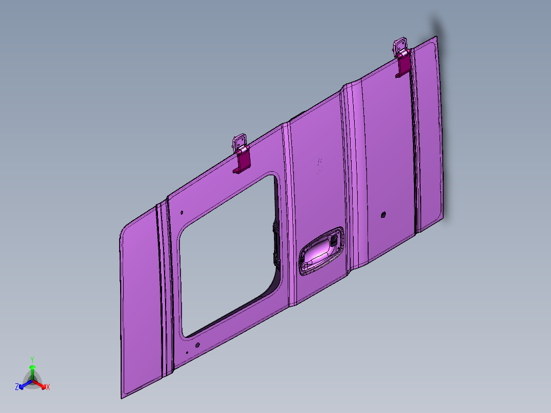 手推式车门钣金