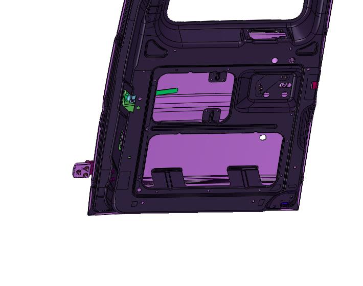 手推式车门钣金