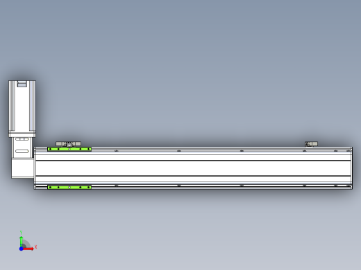 同步带滑台-半封闭B13-L90-S750-R-Z86-D3前视缩略图