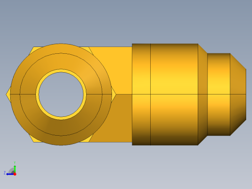 扩口式工业通用硬管接头Union Tee 144F-5右视缩略图