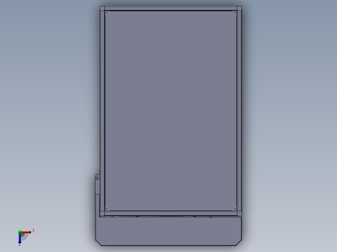 800高压脱泡机俯视图