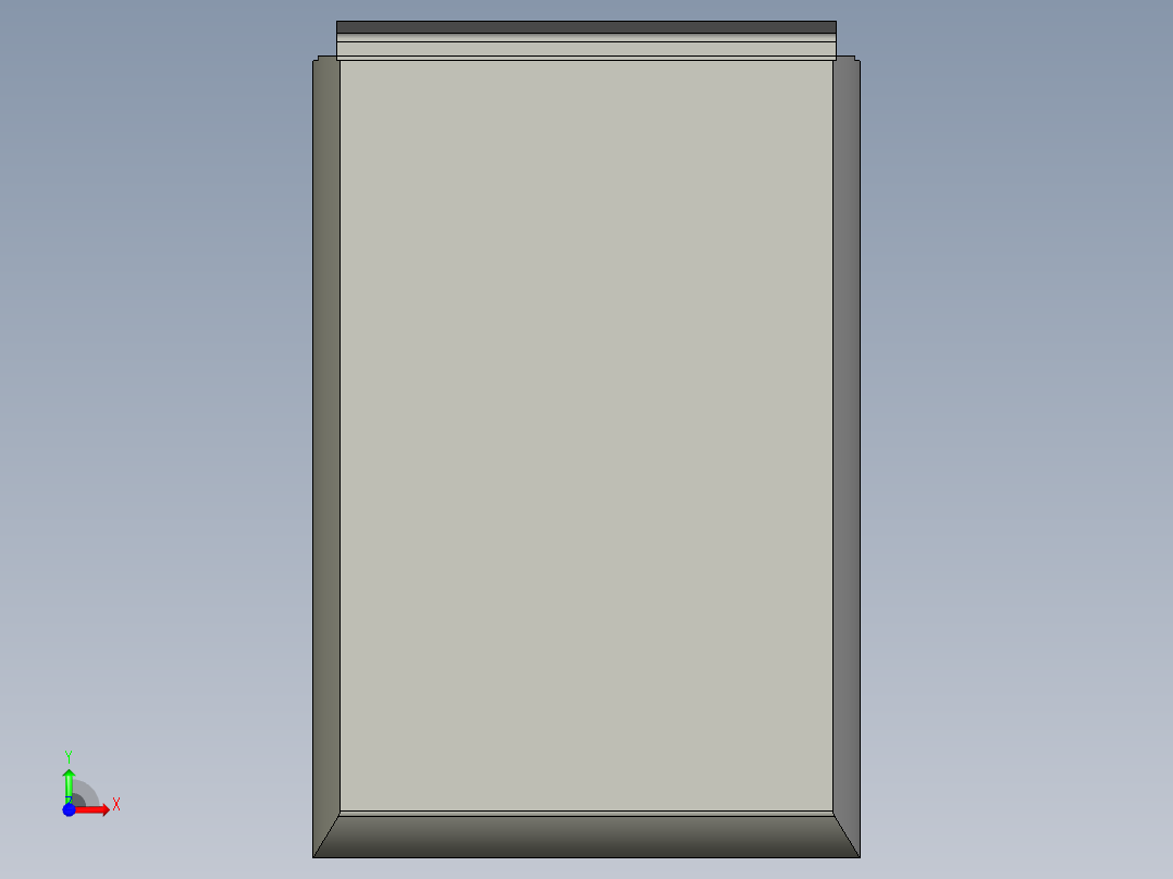 基恩士LK-G3001_kc图纸模型前视图