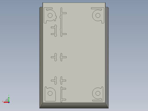 基恩士LK-G3001_kc图纸模型后视缩略图
