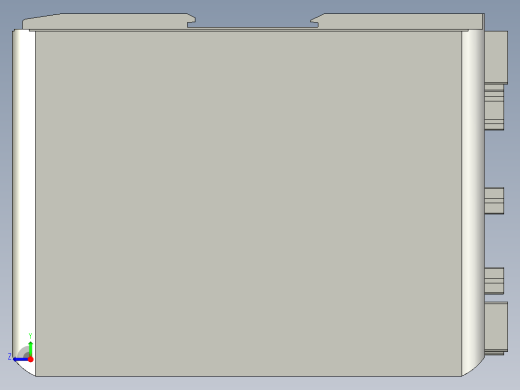 基恩士LK-G3001_kc图纸模型右视缩略图