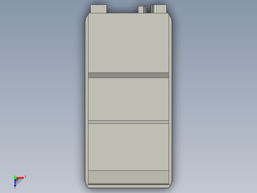 基恩士LK-G3001_kc图纸模型俯视缩略图