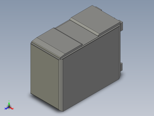 基恩士LK-G3001_kc图纸模型正等轴测缩略图