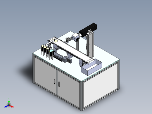 打标机方案正等轴测缩略图