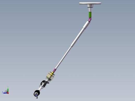 汽车齿轮齿条转向器的设计(CAD图纸+SolidWorks三维模型+说明书)右视缩略图