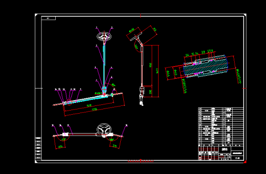 汽车齿轮齿条转向器的设计(CAD图纸+SolidWorks三维模型+说明书)缩略图