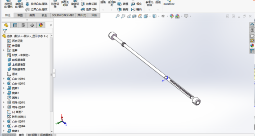 汽车齿轮齿条转向器的设计(CAD图纸+SolidWorks三维模型+说明书)缩略图