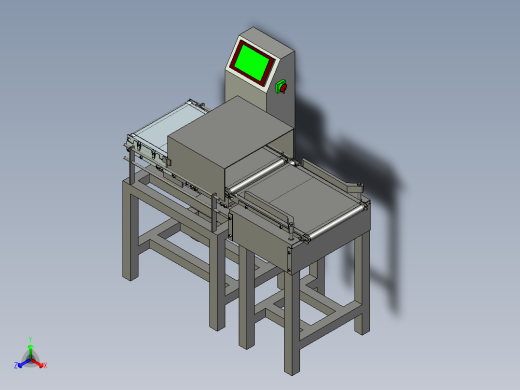 重量分选秤creo三维图==1494060==200