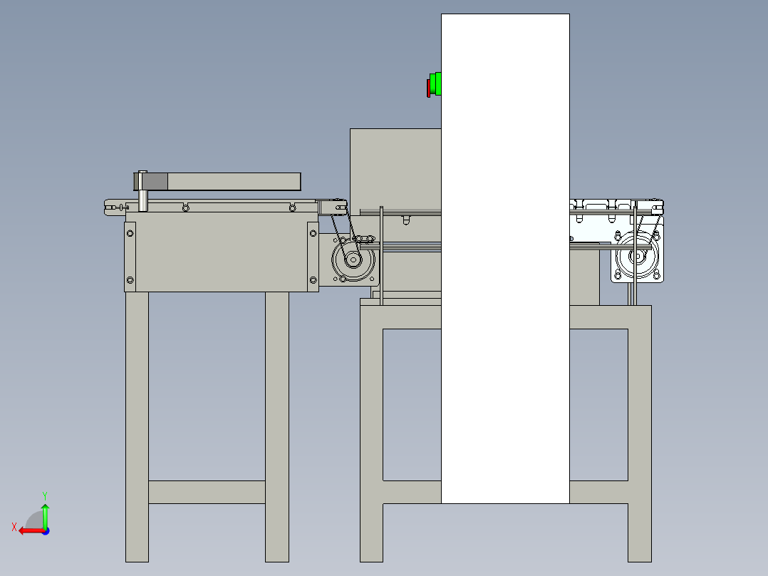 重量分选秤creo三维图==1494060==200后视图