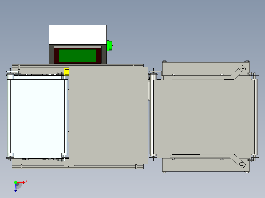 重量分选秤creo三维图==1494060==200俯视图