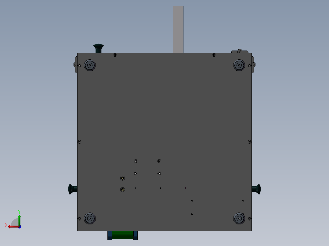 非标自动化涂布机后视图