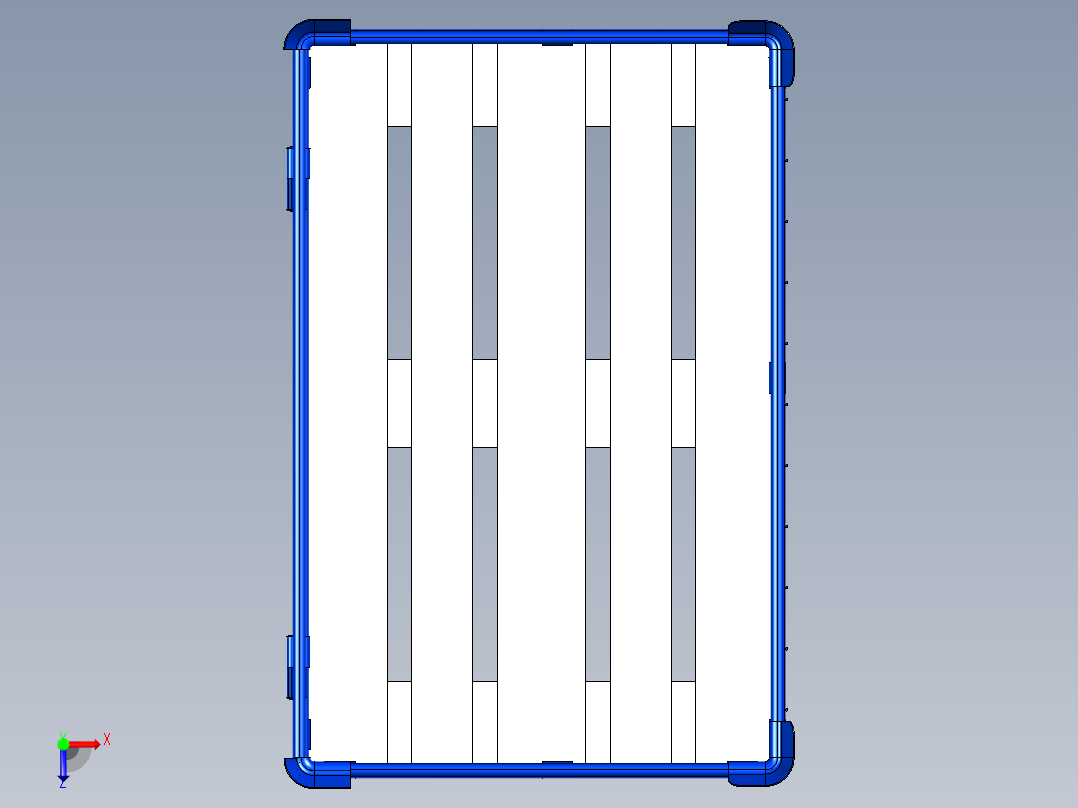 托盘 设计模型 (7)俯视图