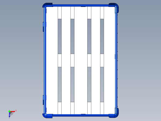 托盘 设计模型 (7)俯视缩略图
