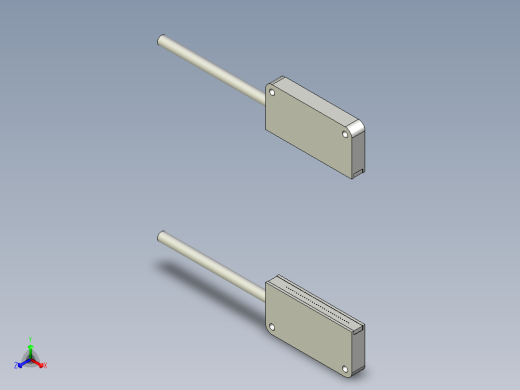 矩阵光纤_对射型FT-S14正等轴测缩略图
